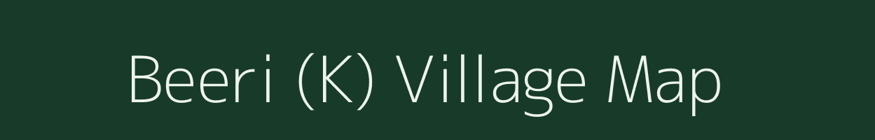 Beeri (K) village map in Karnataka