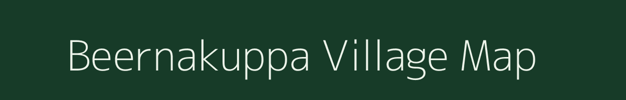 Beernakuppa village map in Karnataka