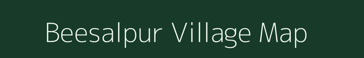 Beesalpur village map in Rajasthan