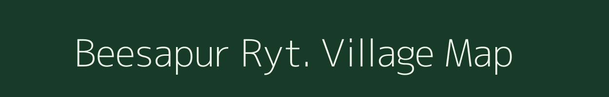 Beesapur Ryt. village map in Madhya Pradesh