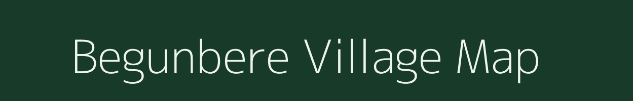 Begunbere village map in West Bengal