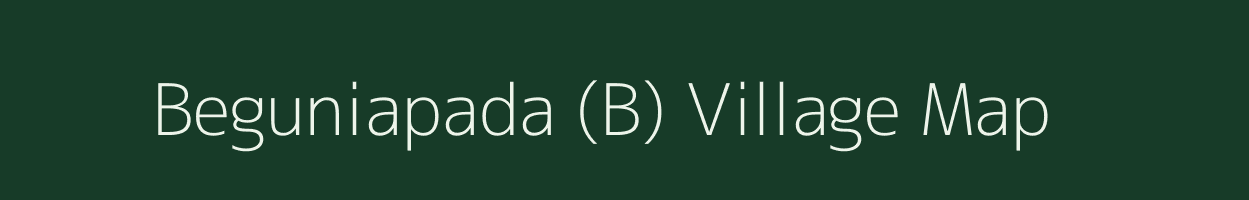 Beguniapada (B) village map in Odisha