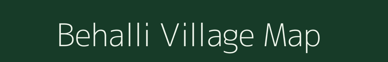 Behalli village map in Karnataka