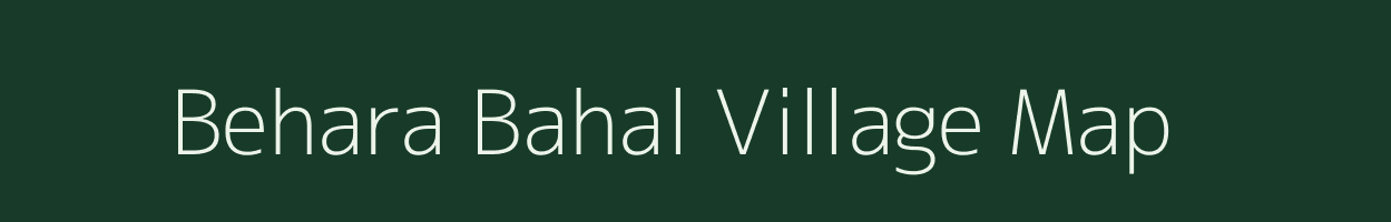 Behara Bahal village map in Chhattisgarh