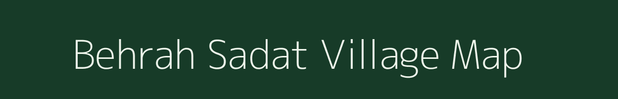 Behrah Sadat village map in Uttar Pradesh