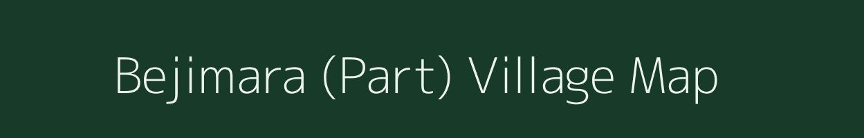 Bejimara (Part) village map in Tripura