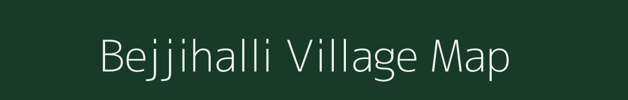 Bejjihalli village map in Karnataka