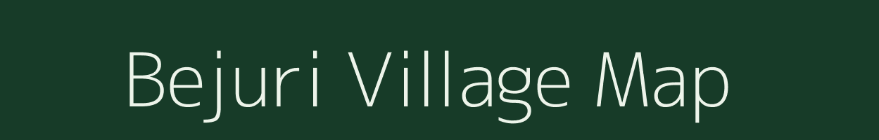 Bejuri village map in West Bengal