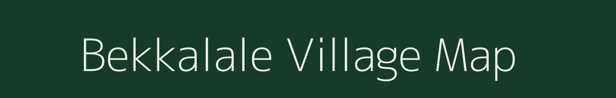 Bekkalale village map in Karnataka