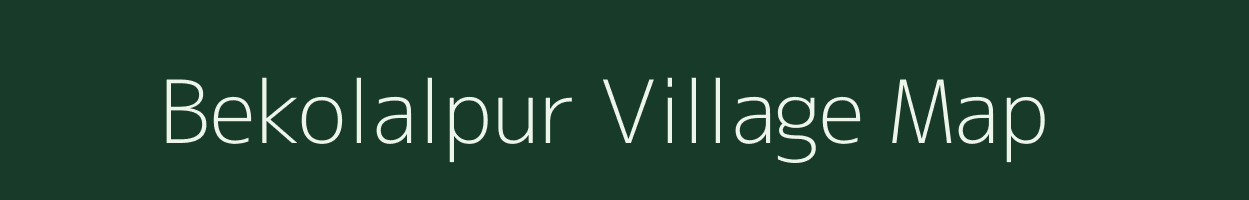 Bekolalpur village map in Jharkhand