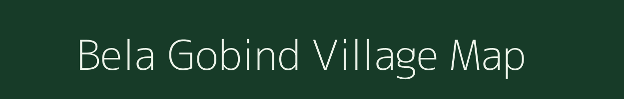 Bela Gobind village map in Bihar