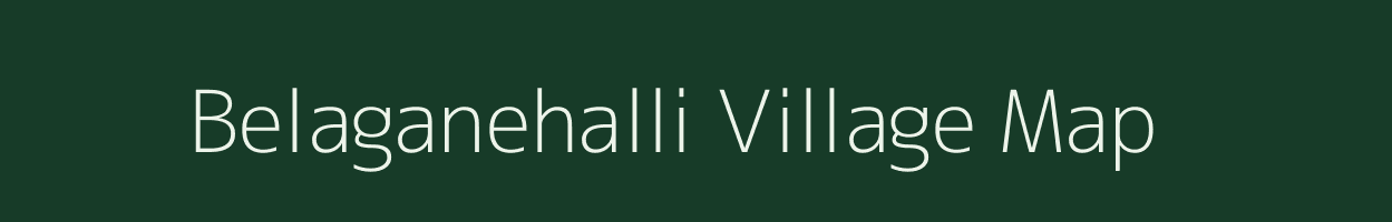 Belaganehalli village map in Karnataka