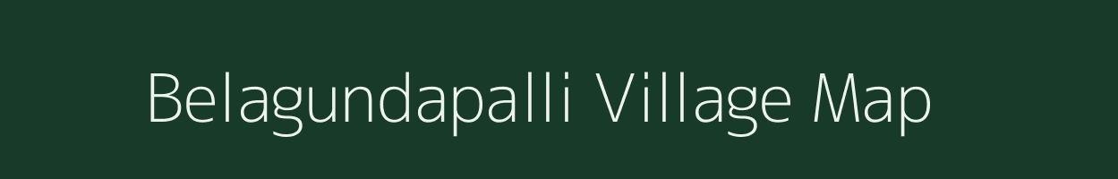 Belagundapalli village map in Tamil Nadu