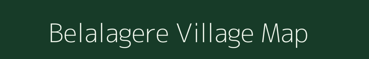 Belalagere village map in Karnataka