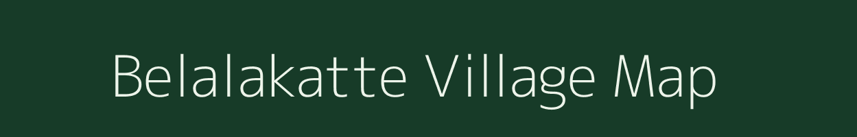 Belalakatte village map in Karnataka