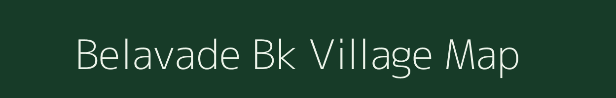 Belavade Bk village map in Maharashtra