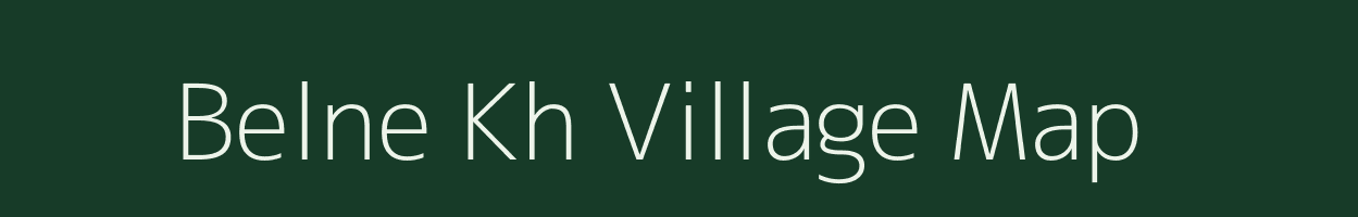 Belne Kh village map in Maharashtra