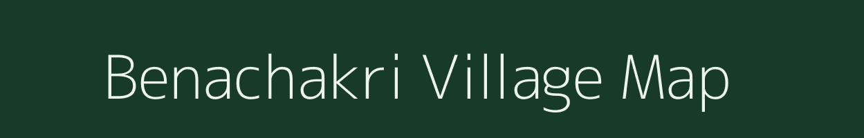 Benachakri village map in West Bengal