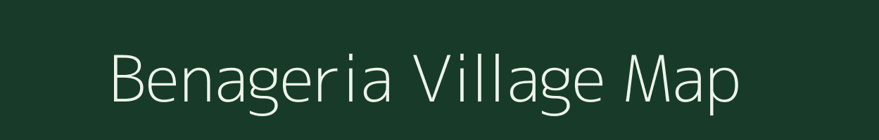 Benageria village map in West Bengal