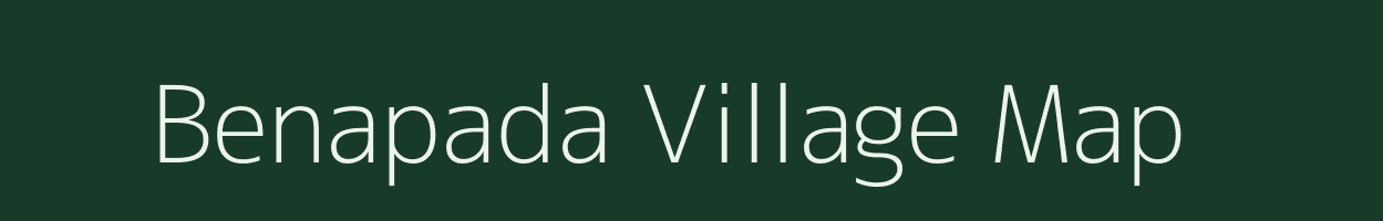 Benapada village map in Odisha