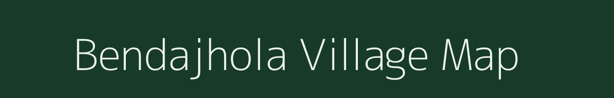 Bendajhola village map in Odisha