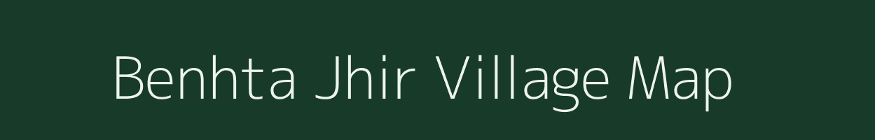 Benhta Jhir village map in Madhya Pradesh