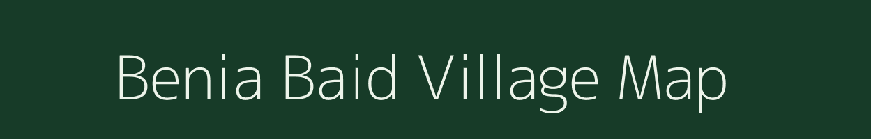 Benia Baid village map in West Bengal