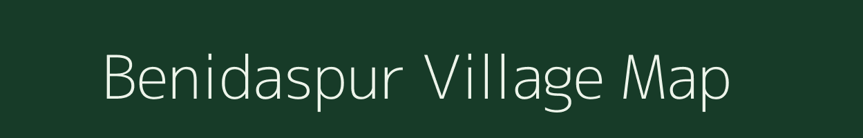 Benidaspur village map in West Bengal