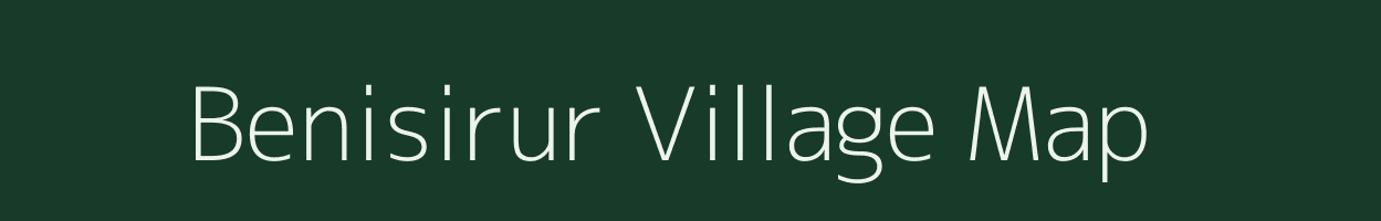 Benisirur village map in Karnataka