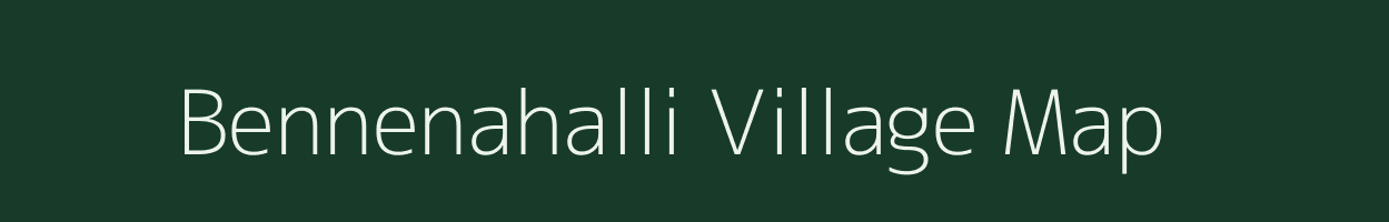 Bennenahalli village map in Karnataka