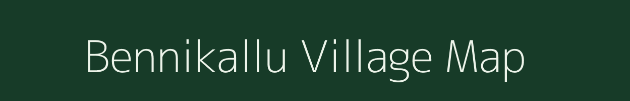 Bennikallu village map in Karnataka