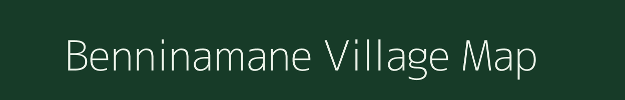 Benninamane village map in Karnataka