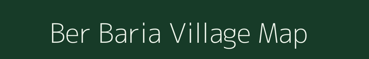 Ber Baria village map in West Bengal