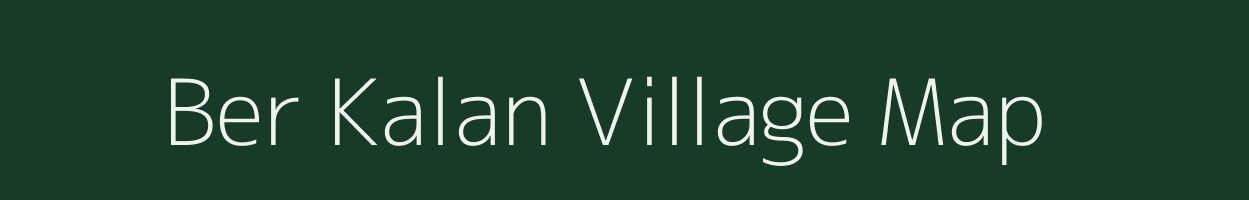 Ber Kalan village map in Rajasthan