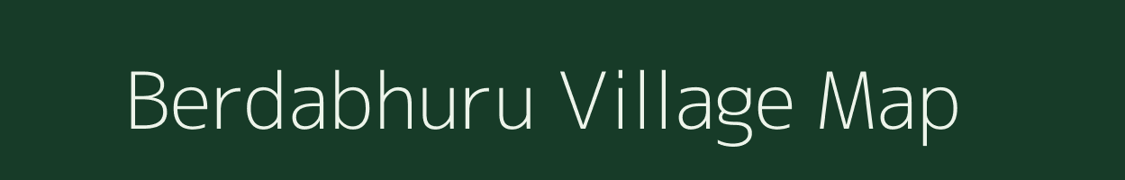 Berdabhuru village map in Maharashtra