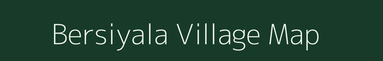 Bersiyala village map in Rajasthan