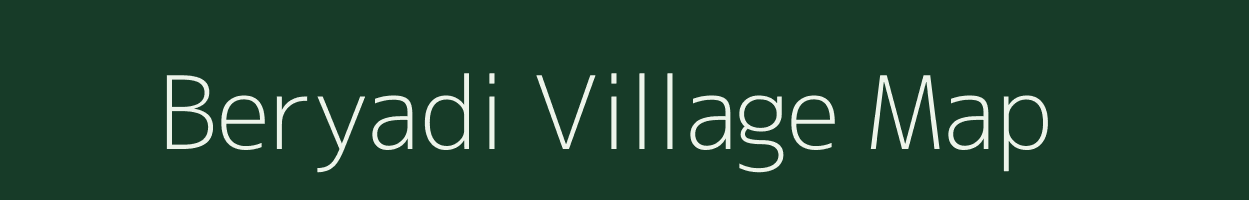 Beryadi village map in West Bengal