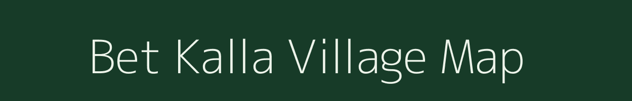 Bet Kalla village map in West Bengal