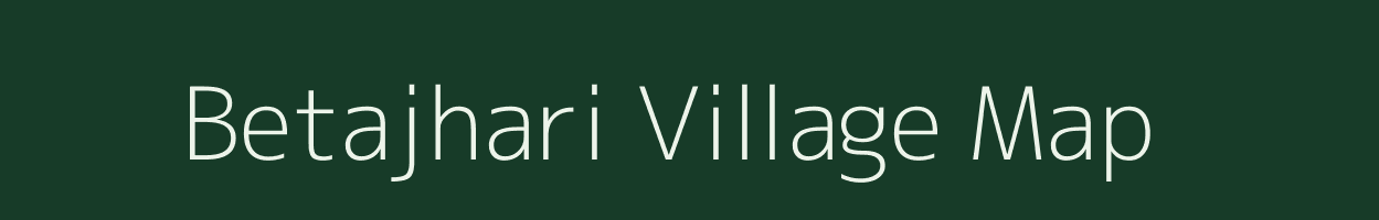 Betajhari village map in Odisha