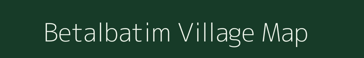 Betalbatim village map in Goa