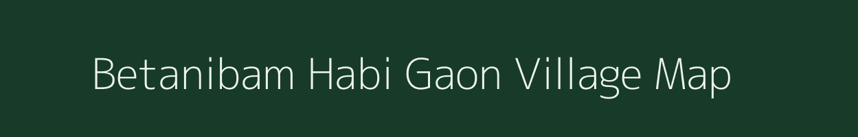 Betanibam Habi Gaon village map in Assam