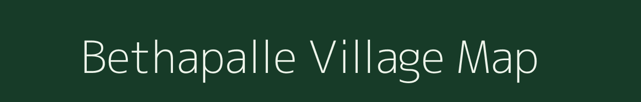 Bethapalle village map in Andhra Pradesh