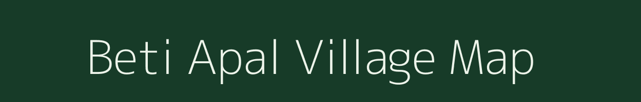 Beti Apal village map in Meghalaya