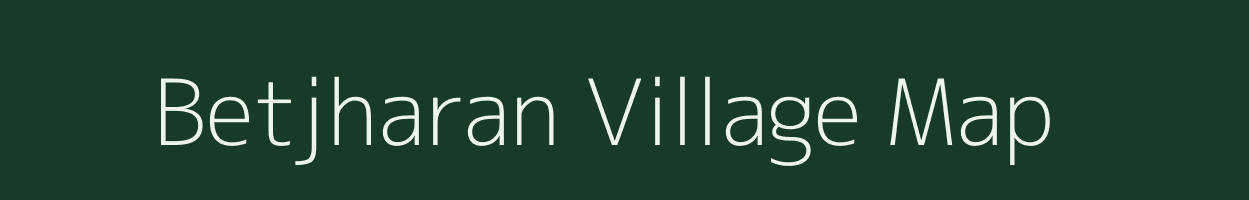 Betjharan village map in Odisha