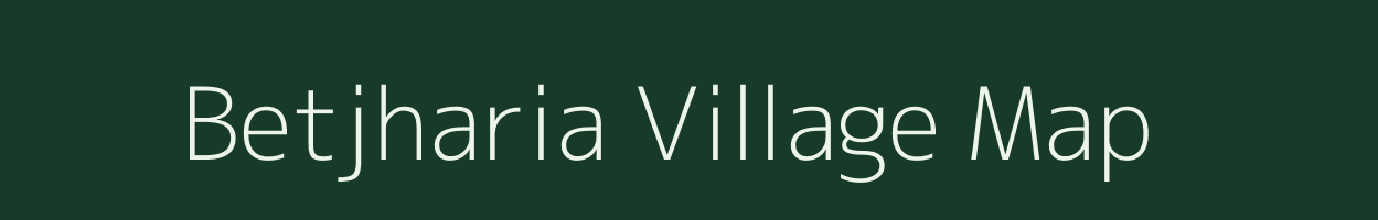 Betjharia village map in West Bengal