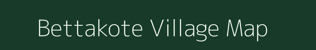 Bettakote village map in Karnataka