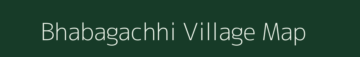 Bhabagachhi village map in West Bengal