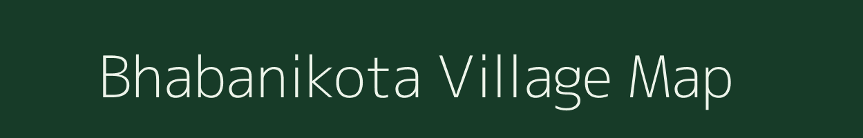 Bhabanikota village map in West Bengal