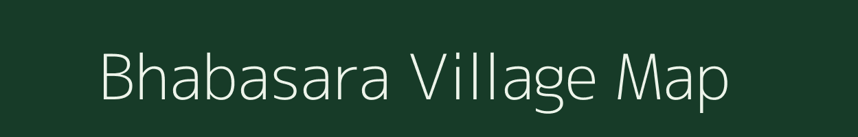 Bhabasara village map in Odisha