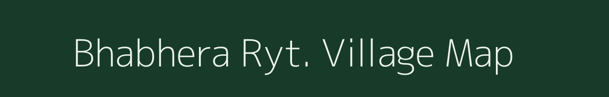 Bhabhera Ryt. village map in Madhya Pradesh